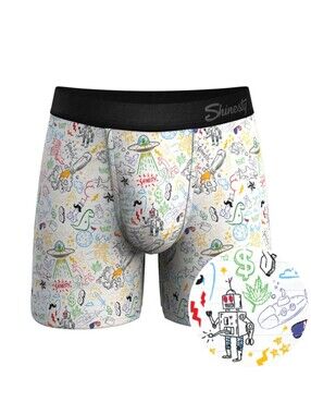 Shinesty The Daily Detention - Doodle Ball Hammock Pouch Underwear- 3X